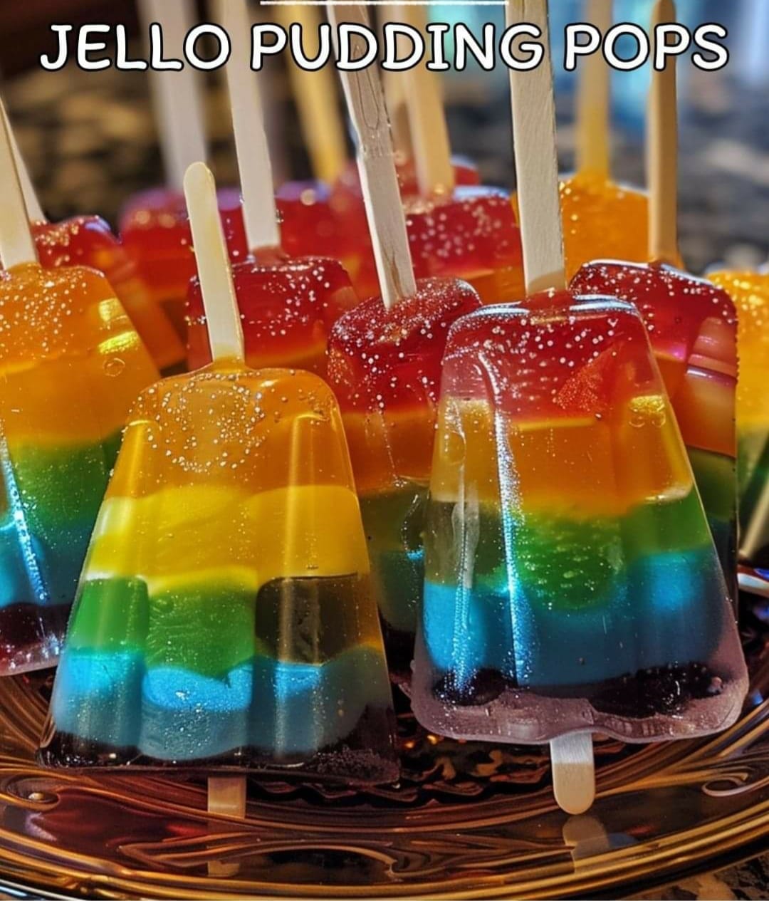 Jello Pudding Pops