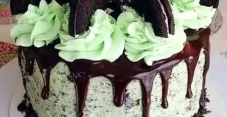 Mint Oreo Cake Recipe