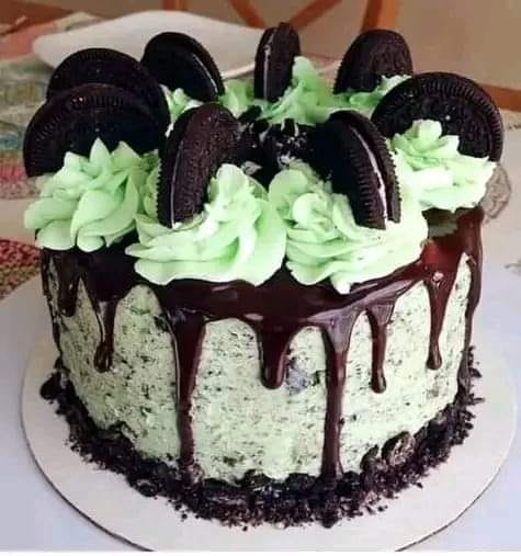 Mint Oreo Cake Recipe