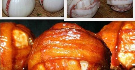 Meatloaf Stuffed Onions!!