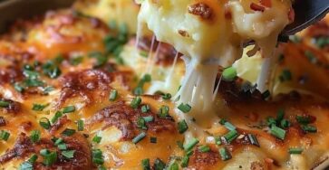 Mississippi Mud Potatoes
