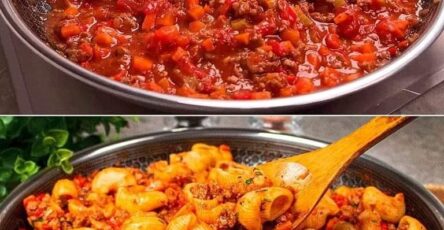Noodle Stew With Minced Meat
