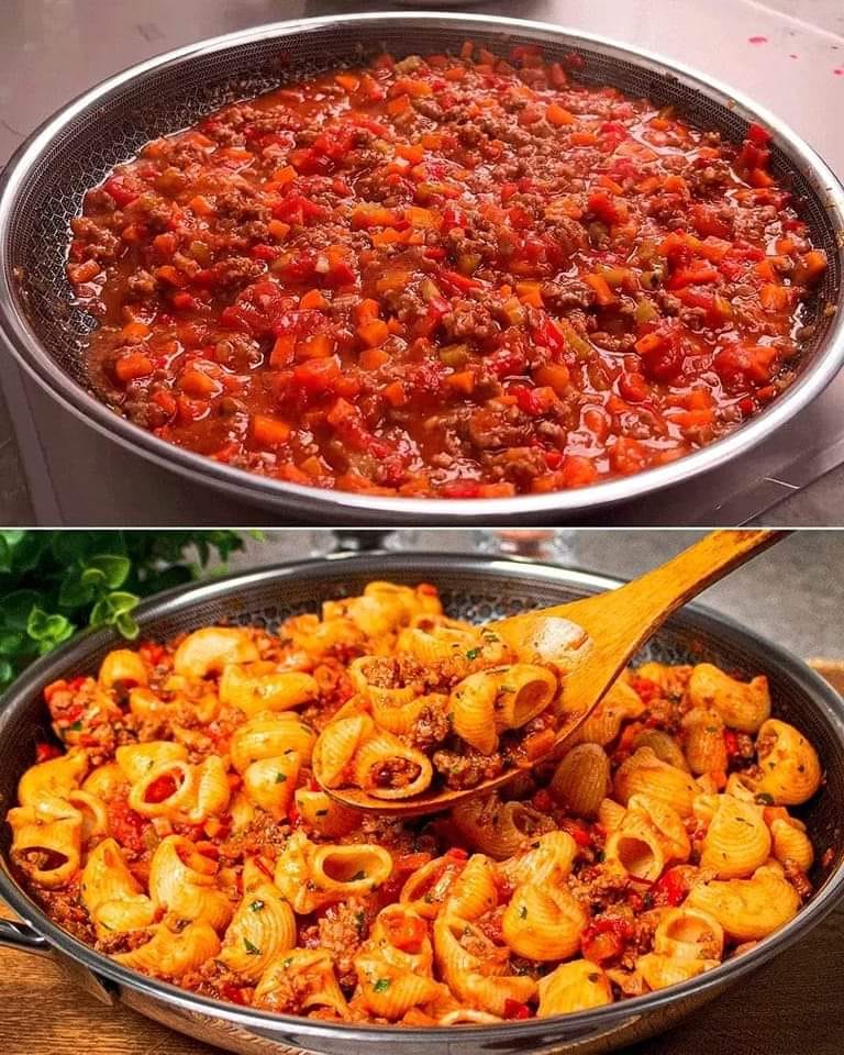 Noodle Stew With Minced Meat