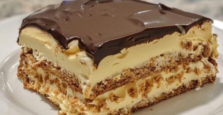 No Bake Eclair Cake