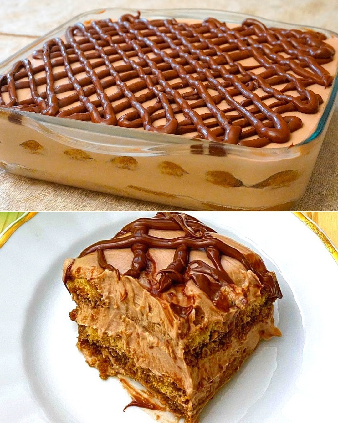 Nutella Tiramisuthe Creamiest Chocolate Dessert