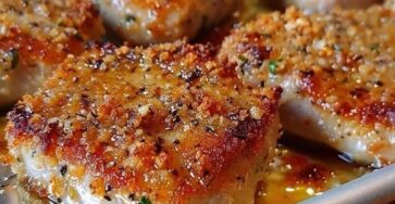Parmesan Baked Pork Chops