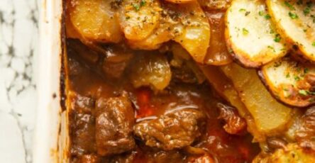 Steak And Potato Pie