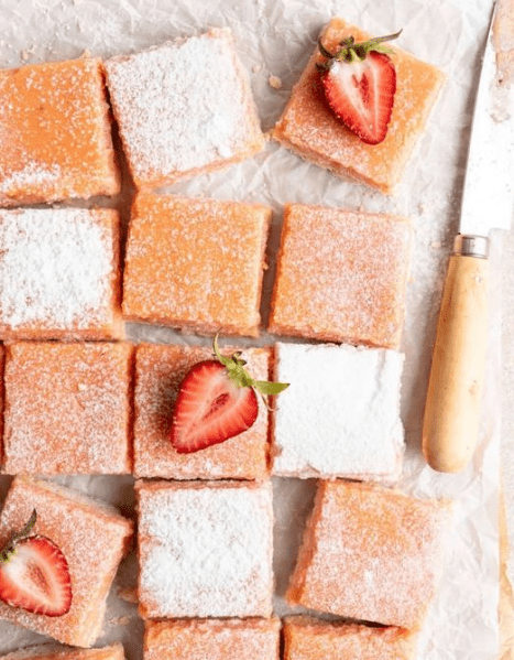Strawberry Lemonade Bars