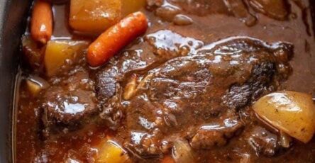 Slow Cooker Pot Roast With Gravy Recipe
