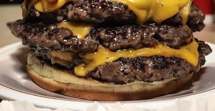 Steak And Shake Garlic Double Steakburger