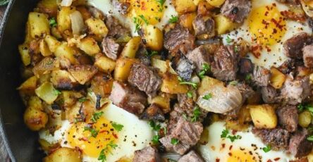 Steak And Potato Breakfast