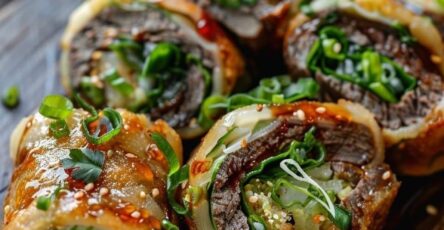 Taiwanese Beef Rolls