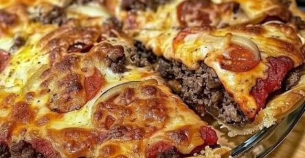 The Pizza Burger Pie !