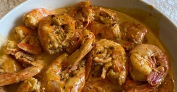 Tandoori Butter Prawns Homemade