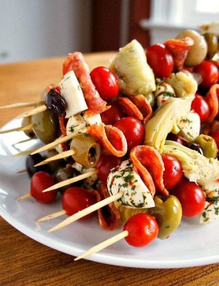 Zntipasto Skewers