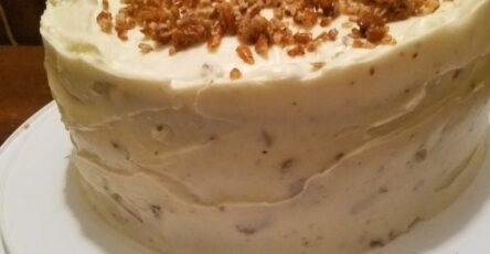Butter pecan cake