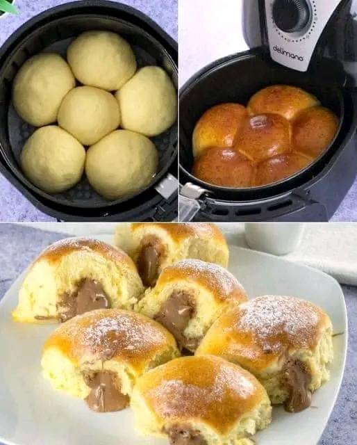 Chocolate stuffed milkcakes