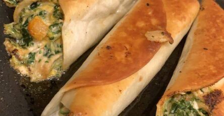 Cream cheese chicken tacos