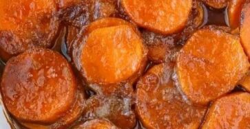 Candied sweet potatoes