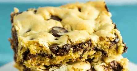 Cake mix cookie bars