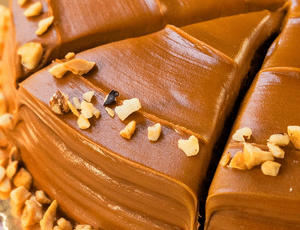 Chocolate caramel cake