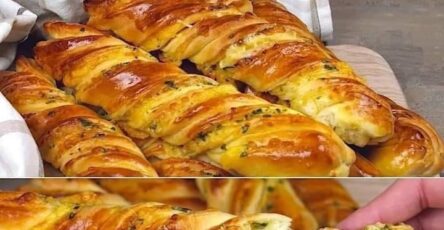 Cheese twisted bread