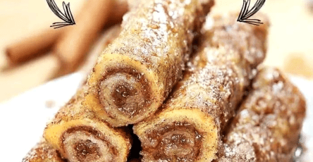 Cinnamon french toast roll ups