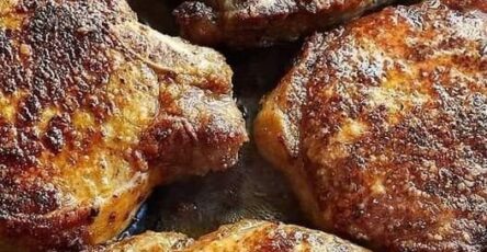 Classic southern fried pork chops