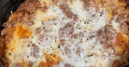 Crockpot lasagna looks delicious