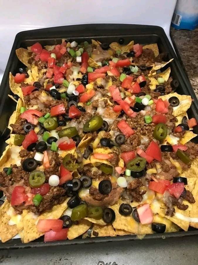 Epic beef nachos supreme