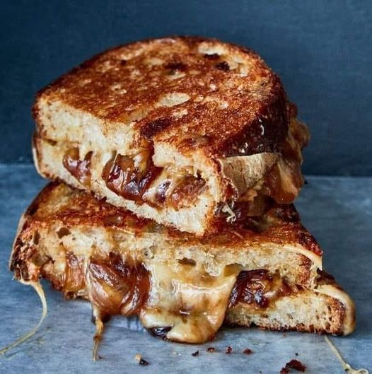 French onion grilled cheese