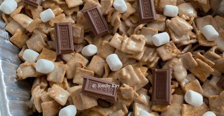 Golden graham’s s’mores bars