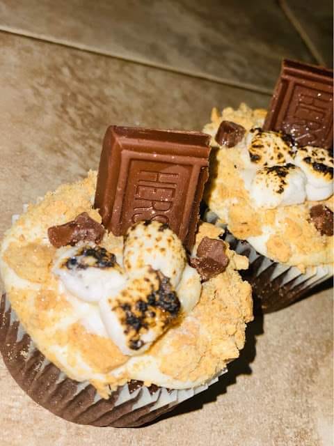 Hershey s’mores cupcakes