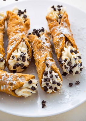 Ingredient cannolis