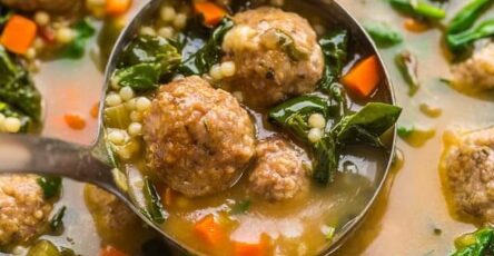 Italian wedding soup recipe