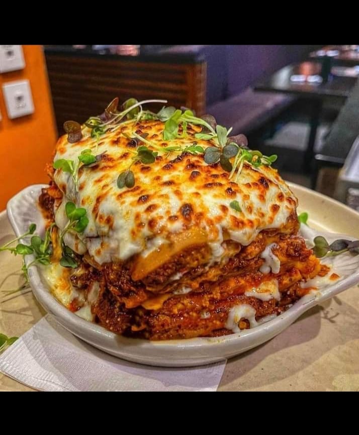 Keto lasagna made last night for dinner.