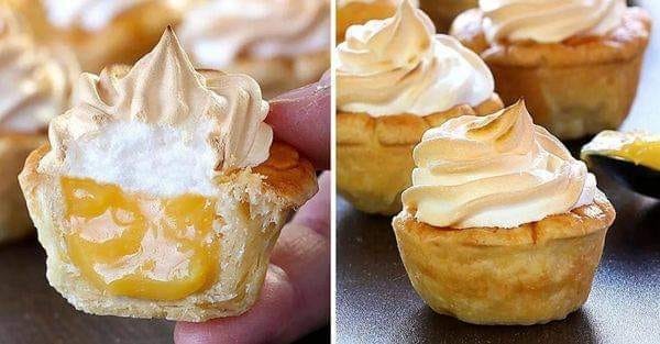 Lemon meringue cupcakes
