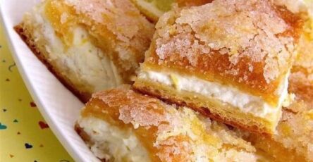 Lemon cream cheese bars”