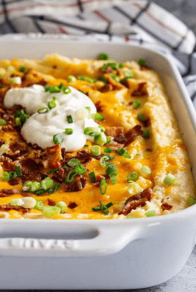 Loaded Mashed Potato Casserole