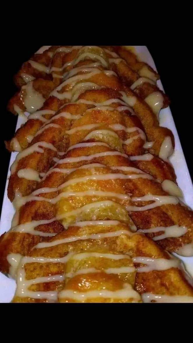 My delicious banana pudding stuffed french toast