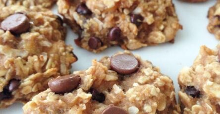 Peanut butter oatmeal cookies