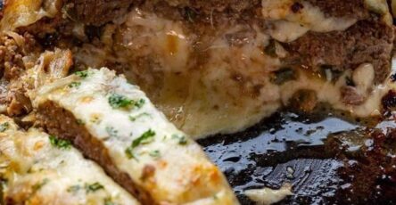 Philly cheesesteak meatloaf