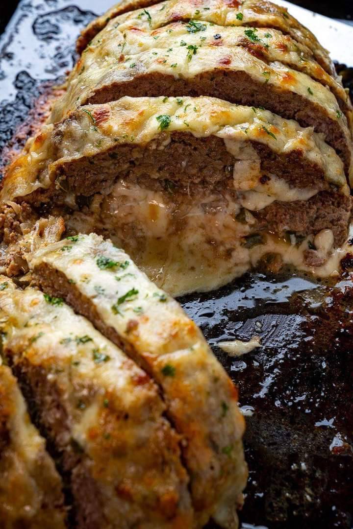 Philly cheesesteak meatloaf