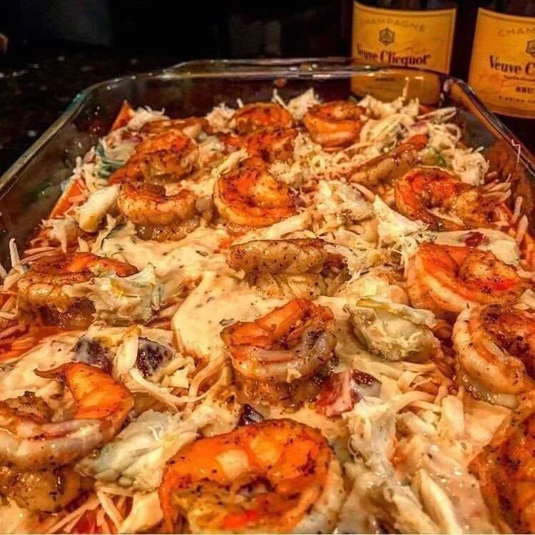 Seafood lasagna recipe