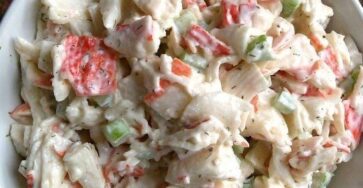 Seafood salad recipe, this is amazing