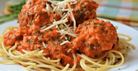 Spaghetti and meatballs recipe
