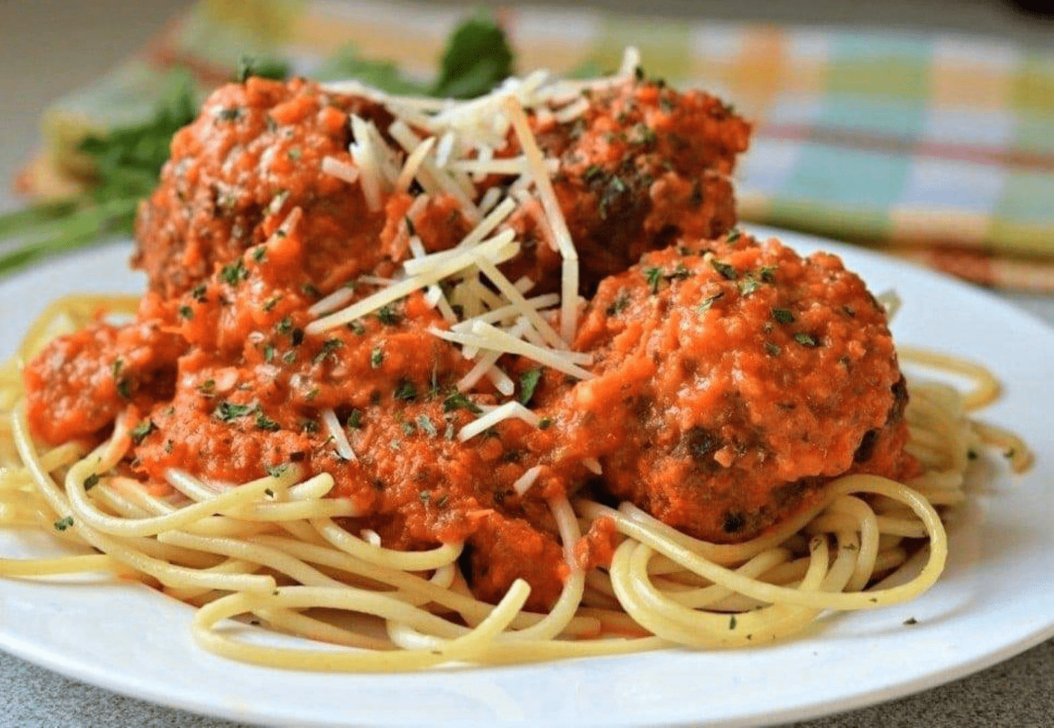 Spaghetti and meatballs recipe