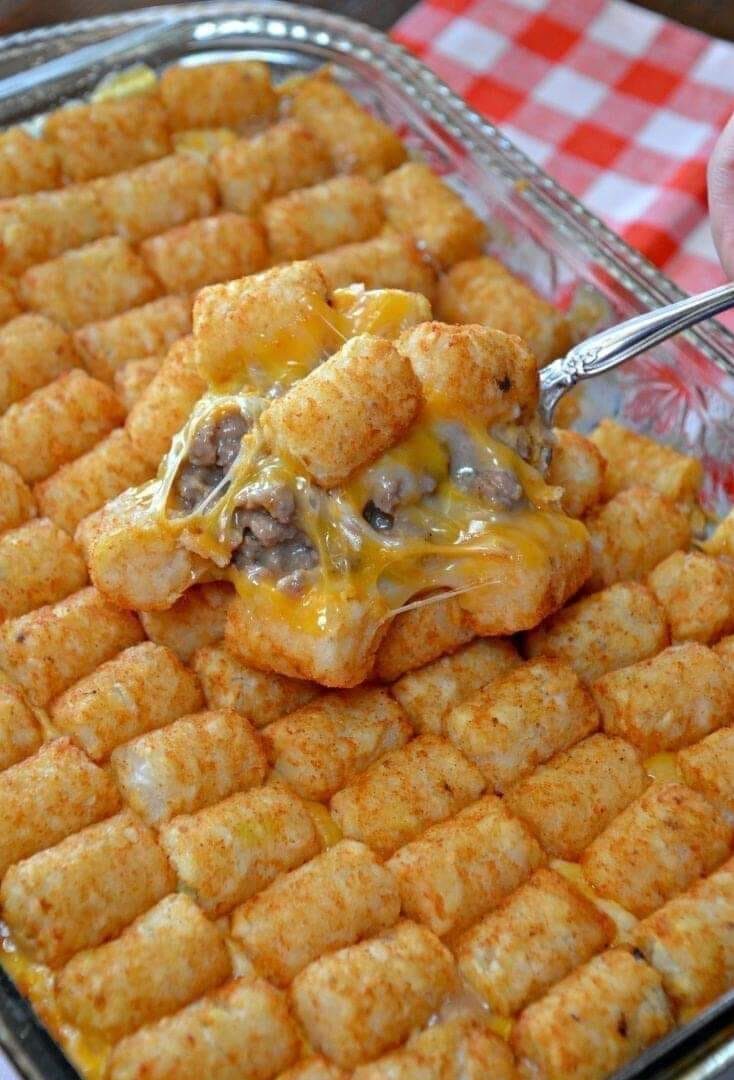 The best tater tot casserole