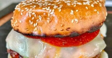 The pizza burger lovers