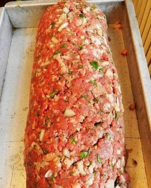 An absolutely delicious italian meatloaf